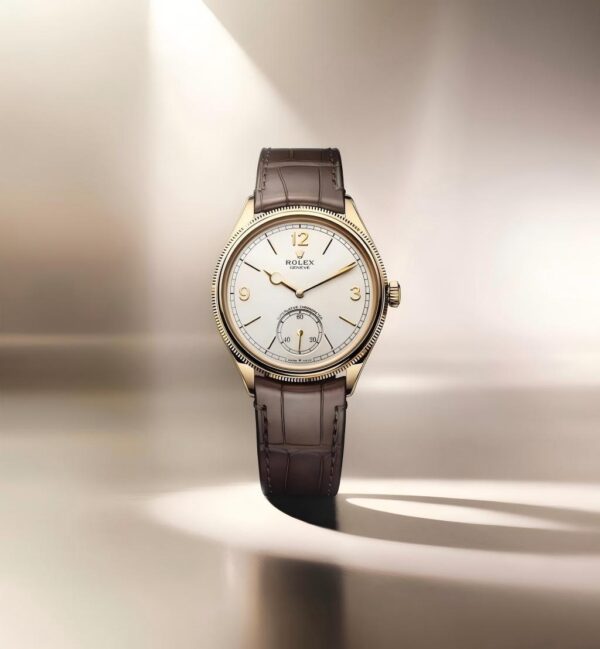 9641716800042447 Rolex Perpetual 1908 39mm 18K Gold/Platinum Automatic Mechanical Watch