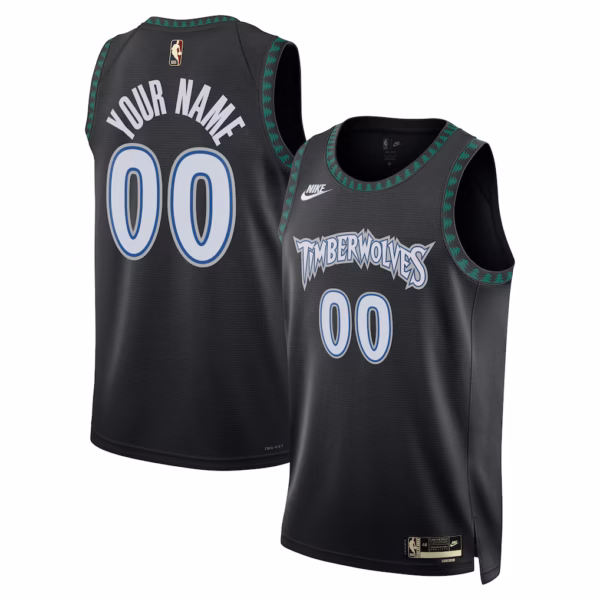 Minnesota Timberwolves Black Jersey