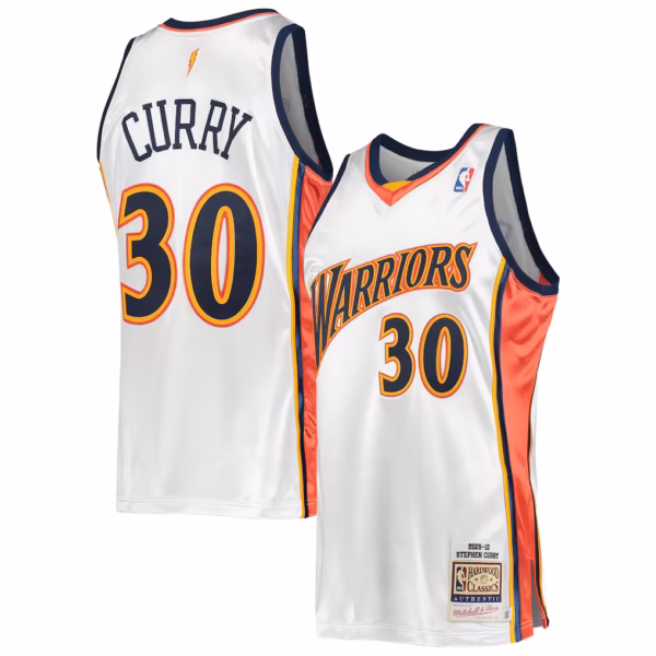 Golden State Warriors Stephen Curry White Jersey-1 Golden State Warriors Stephen Curry White Jersey-1