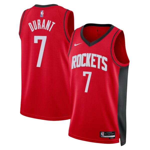Houston Rockets Kevin Durant Red Jersey Houston Rockets Kevin Durant Red Jersey