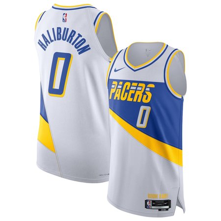 Indiana Pacers #0 Tyrese Haliburton White 202526 Authentic City Edition Jersey Indiana Pacers #0 Tyrese Haliburton White 2025/26 Authentic City Edition Jersey