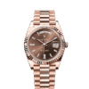 M228235-0003 Rolex Day-Date 40mm 18K Everose Gold Fluted Bezel President Bracelet Automatic Watch