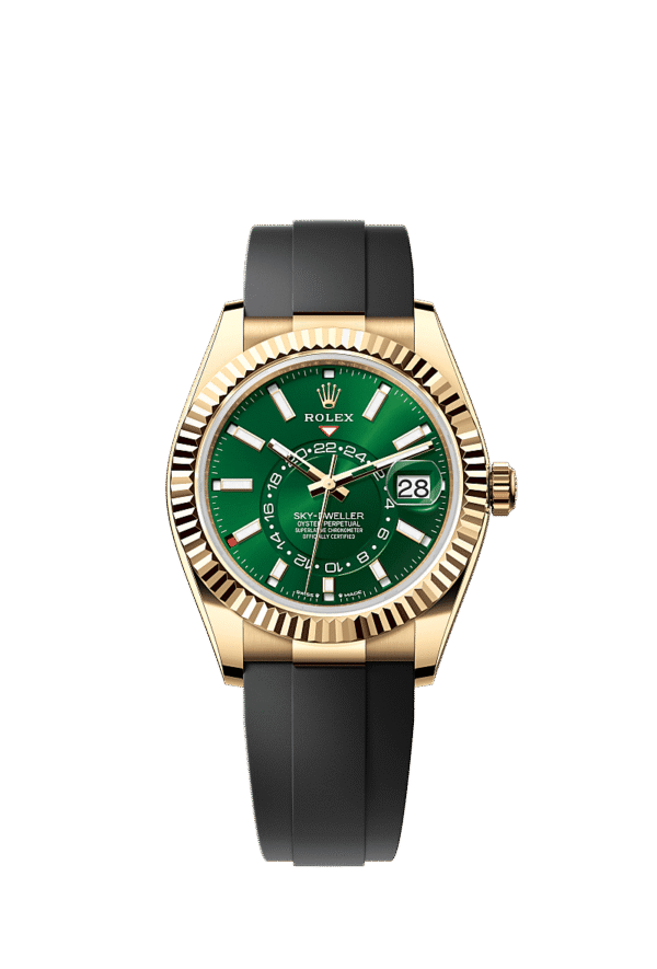 M336238-0004 Rolex Sky-Dweller 42mm Oysterflex Automatic Watch