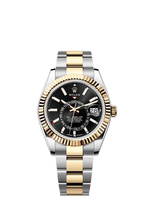 M336933-0003 Rolex Sky-Dweller 42mm 18K Yellow Gold Steel Two-Tone Automatic Watch