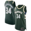 Milwaukee Bucks Giannis Antetokounmpo Green Jersey