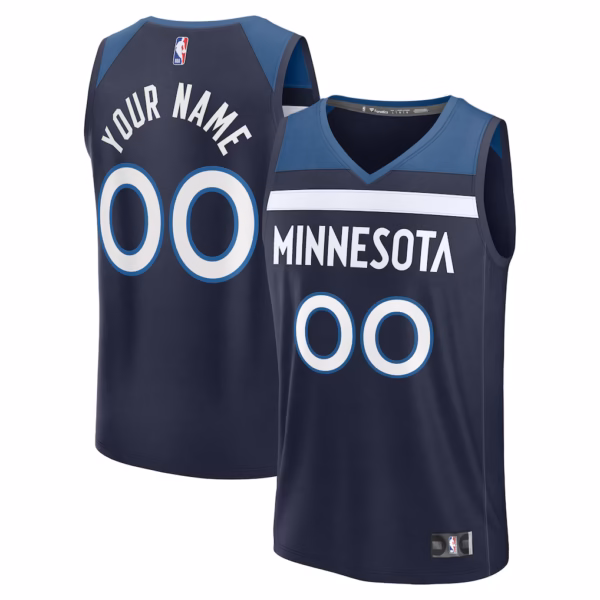 Navy Minnesota Timberwolves Navy Jersey