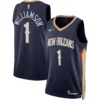 New Orleans Pelicans Zion Williamson Navy Jersey