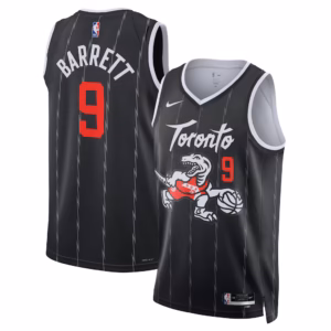 Toronto Raptors RJ Barrett Black Jersey Toronto Raptors RJ Barrett Black Jersey