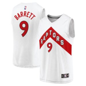 Toronto Raptors RJ Barrett White Jersey Toronto Raptors RJ Barrett White Jersey
