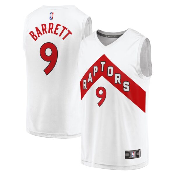 Toronto Raptors RJ Barrett  White Jersey