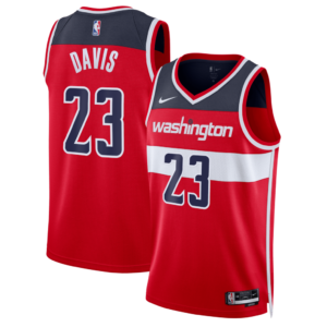 Washington Wizards Anthony Davis Red Jersey Washington Wizards Anthony Davis Red Jersey