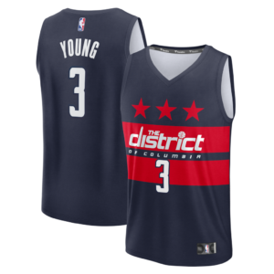 Washington Wizards Trae Young Navy Jersey Washington Wizards Trae Young Navy Jersey