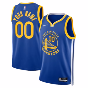 blue Golden State Warriors Blue Jersey