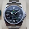 mmexport1772894437251 Rolex Air-King Stainless Steel Automatic Mechanical Wristwatch
