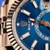 mmexport1772967688388 Rolex Sky-Dweller 42mm 18K Everose Gold Oyster Bracelet Automatic Watch