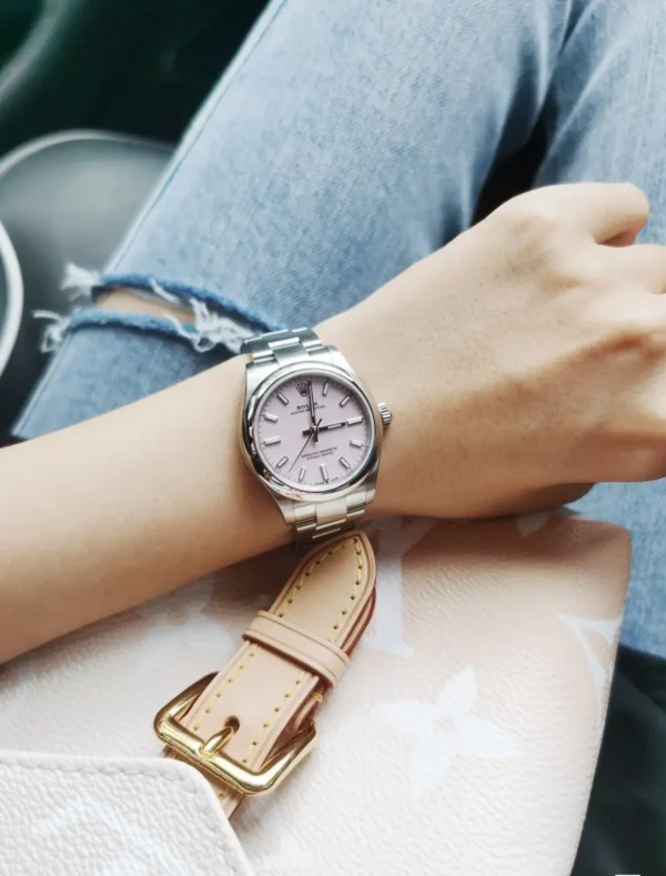 Rolex Oyster Perpetual 31mm Oystersteel Automatic Mechanical Ladies Wristwatch