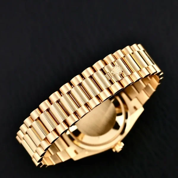 mmexport1773388655974 Rolex Day-Date 36mm 18K Yellow Gold Fluted Bezel President Bracelet Automatic Watch
