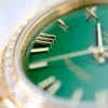 Rolex Day-Date 36mm 18K Yellow Gold Round Diamond Bezel President Bracelet Automatic Watch