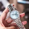 Rolex Day-Date 36mm Platinum Fluted Bezel President Bracelet Automatic Watch