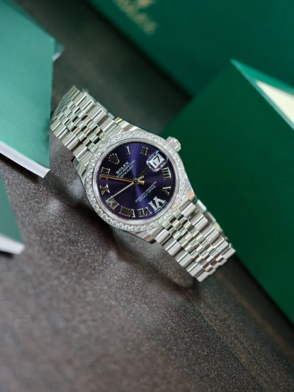 mmexport1773826656286 Rolex Datejust 31mm 904L Oystersteel Round Diamond Bezel Ladies Automatic Mechanical Watch