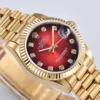 mmexport1773906122310 Rolex Datejust 31mm 18K Yellow Gold Round Diamond Bezel Ladies Automatic Watch