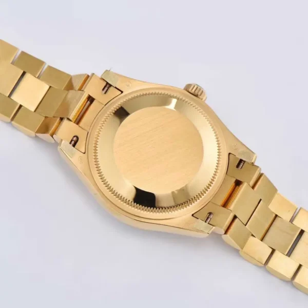 mmexport1773906129635 Rolex Datejust 31mm 18K Yellow Gold Round Diamond Bezel Ladies Automatic Watch