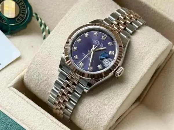 mmexport1773985424435 Rolex Datejust 31mm Two-Tone Everose Gold Fluted Bezel Ladies Automatic Watch