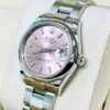 wps (6) Rolex Datejust 31mm 904L Oystersteel Smooth Bezel Oyster Bracelet Ladies Automatic Watch