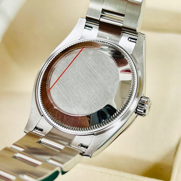 wps (7) Rolex Datejust 31mm 904L Oystersteel Smooth Bezel Oyster Bracelet Ladies Automatic Watch