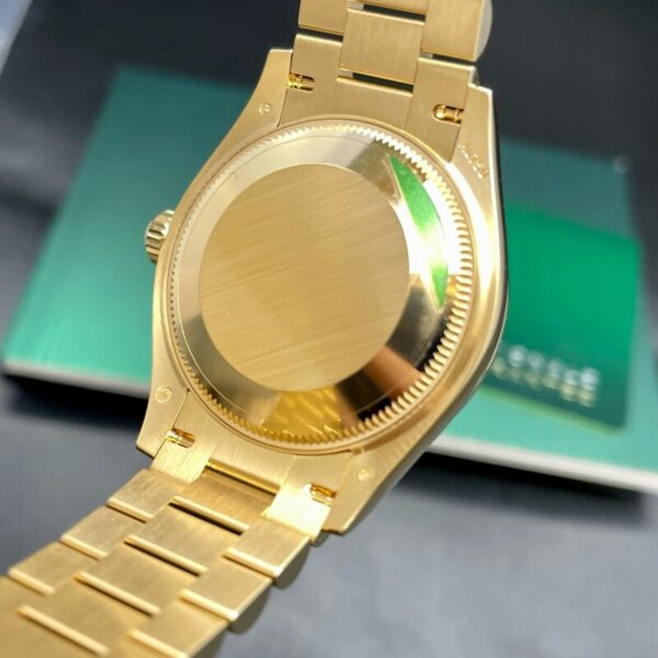 wps (7) Rolex Datejust 31mm 18K Yellow Gold Fluted Bezel Ladies Automatic Watch