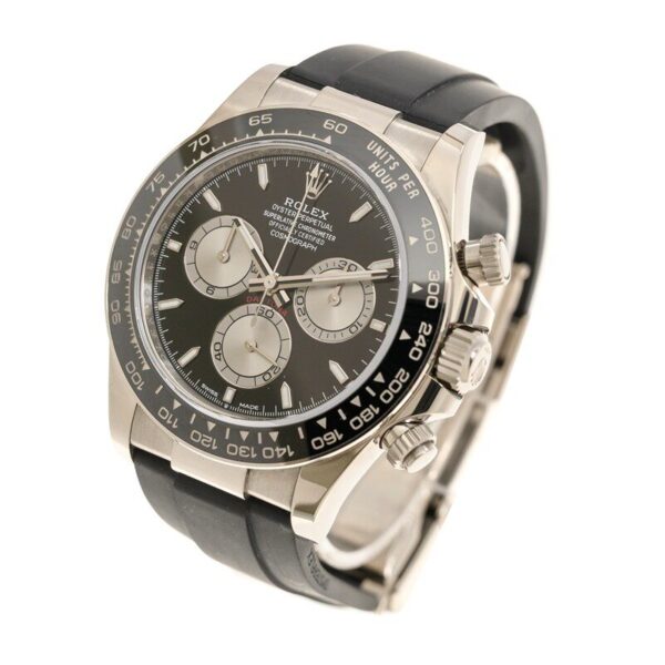 主图-3 Rolex Cosmograph Daytona 18K White Gold Oysterflex Bracelet Automatic Watch