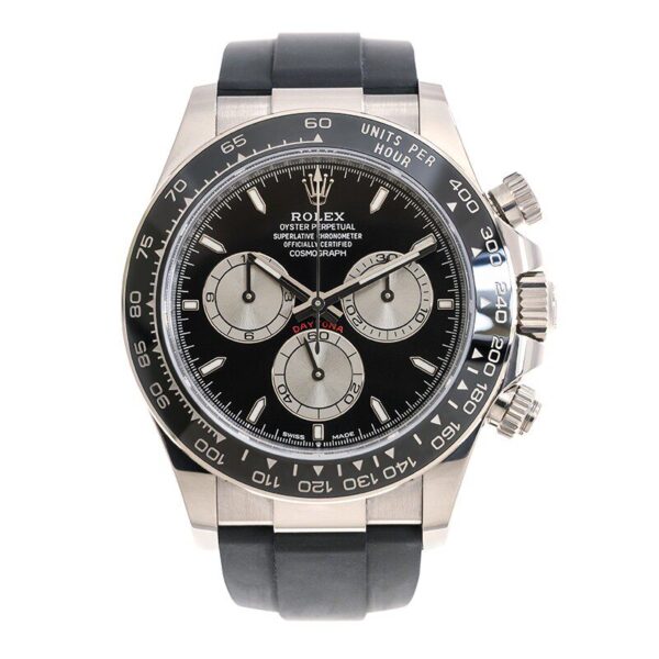 主图-5 Rolex Cosmograph Daytona 18K White Gold Oysterflex Bracelet Automatic Watch