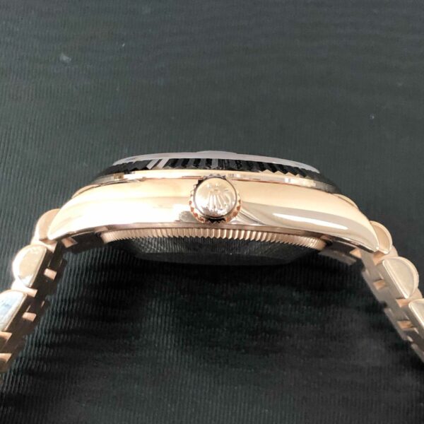 详情-7 Rolex Datejust 31mm Everose Gold Fluted Bezel Ladies Automatic Watch