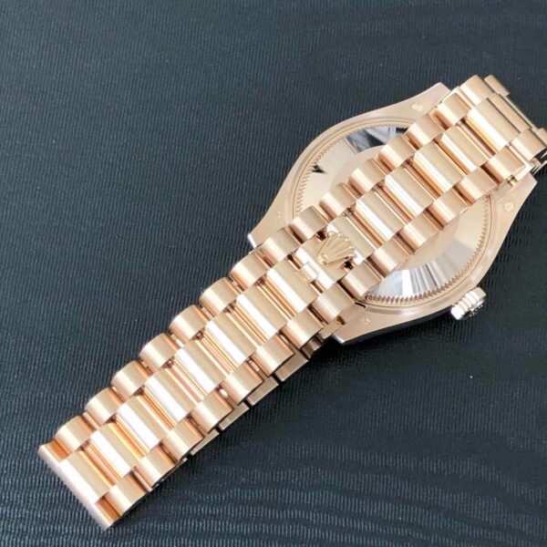 详情-8 Rolex Datejust 31mm Everose Gold Fluted Bezel Ladies Automatic Watch